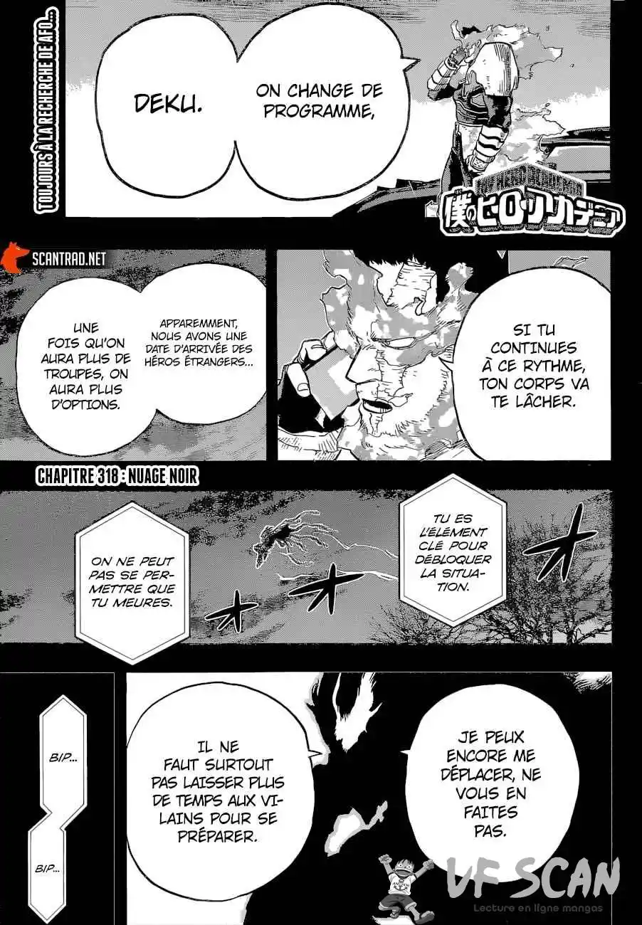 My Hero Academia 318 page 1