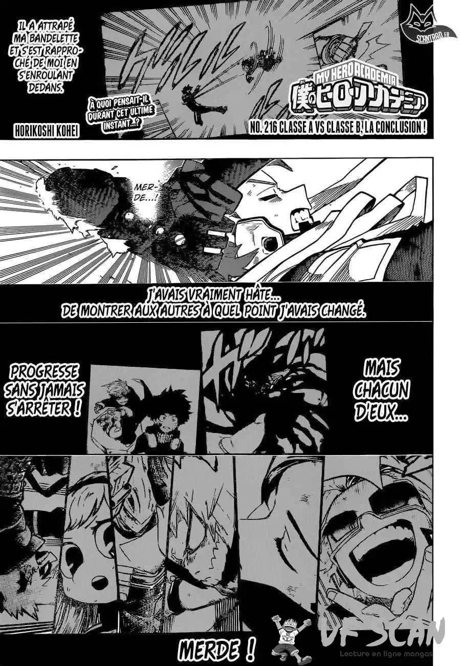 My Hero Academia 216 page 1