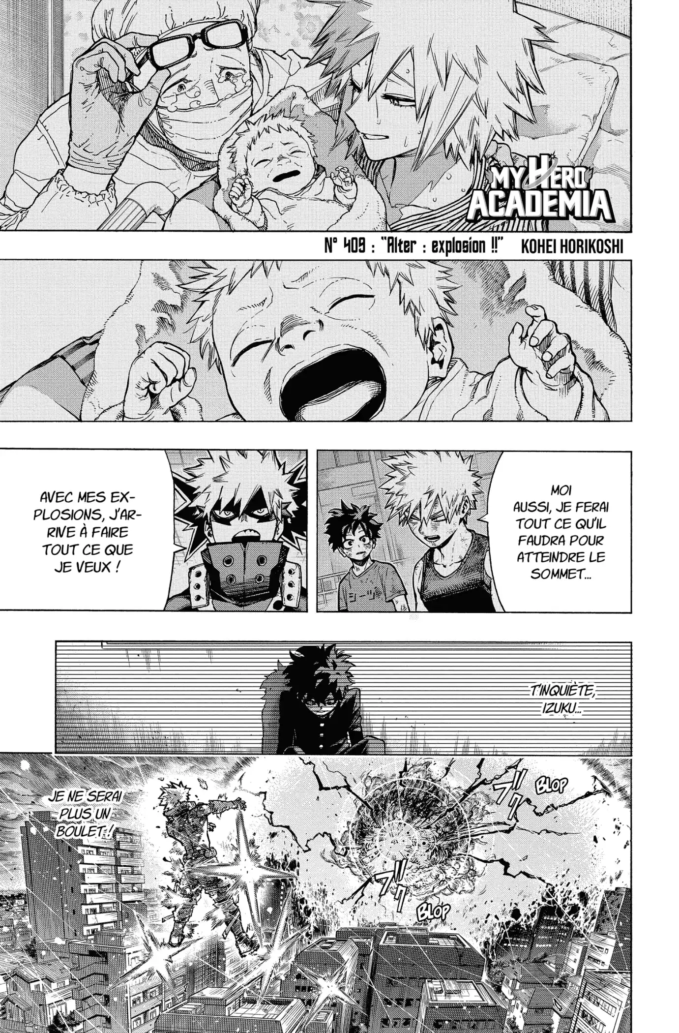 My Hero Academia 409 page 1