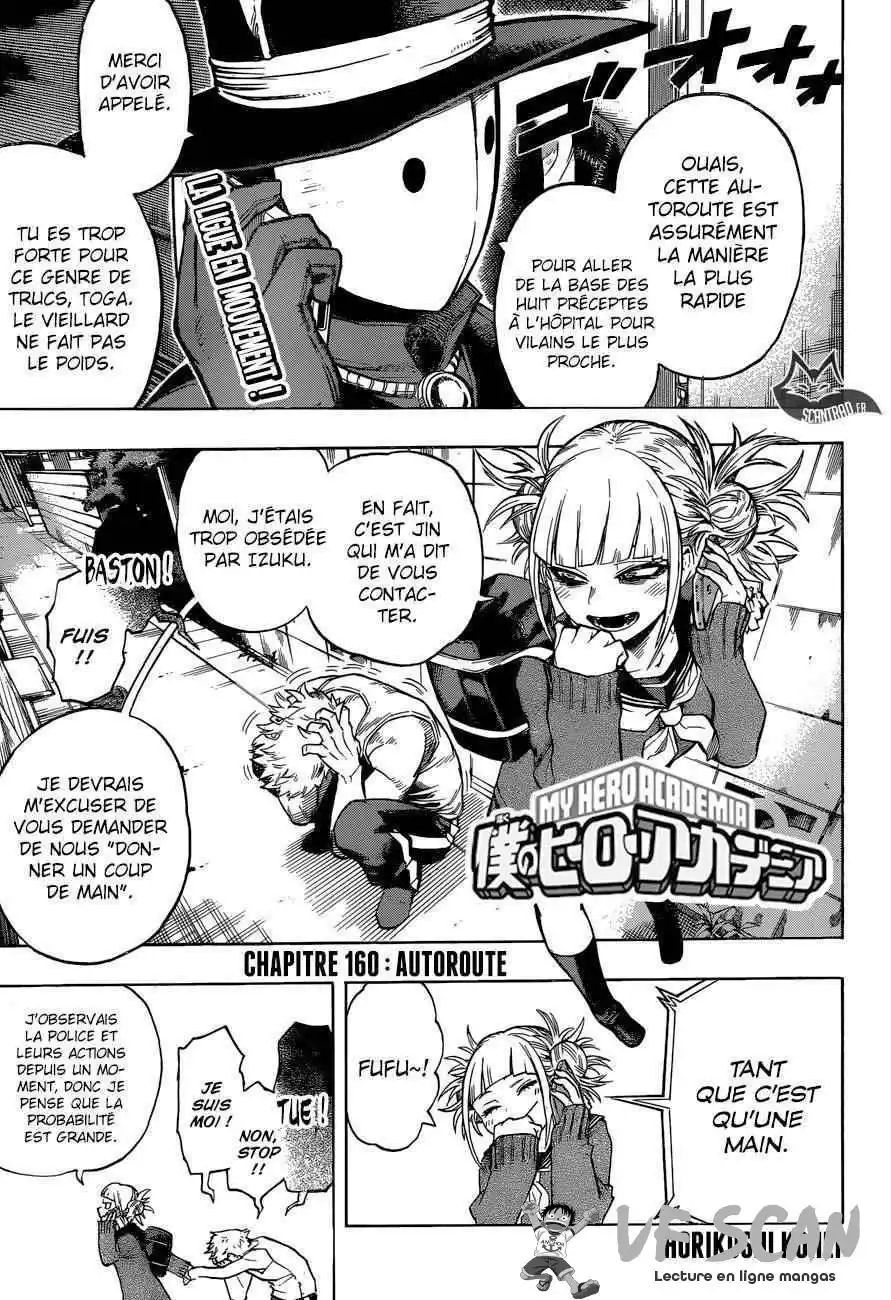 My Hero Academia 160 page 1