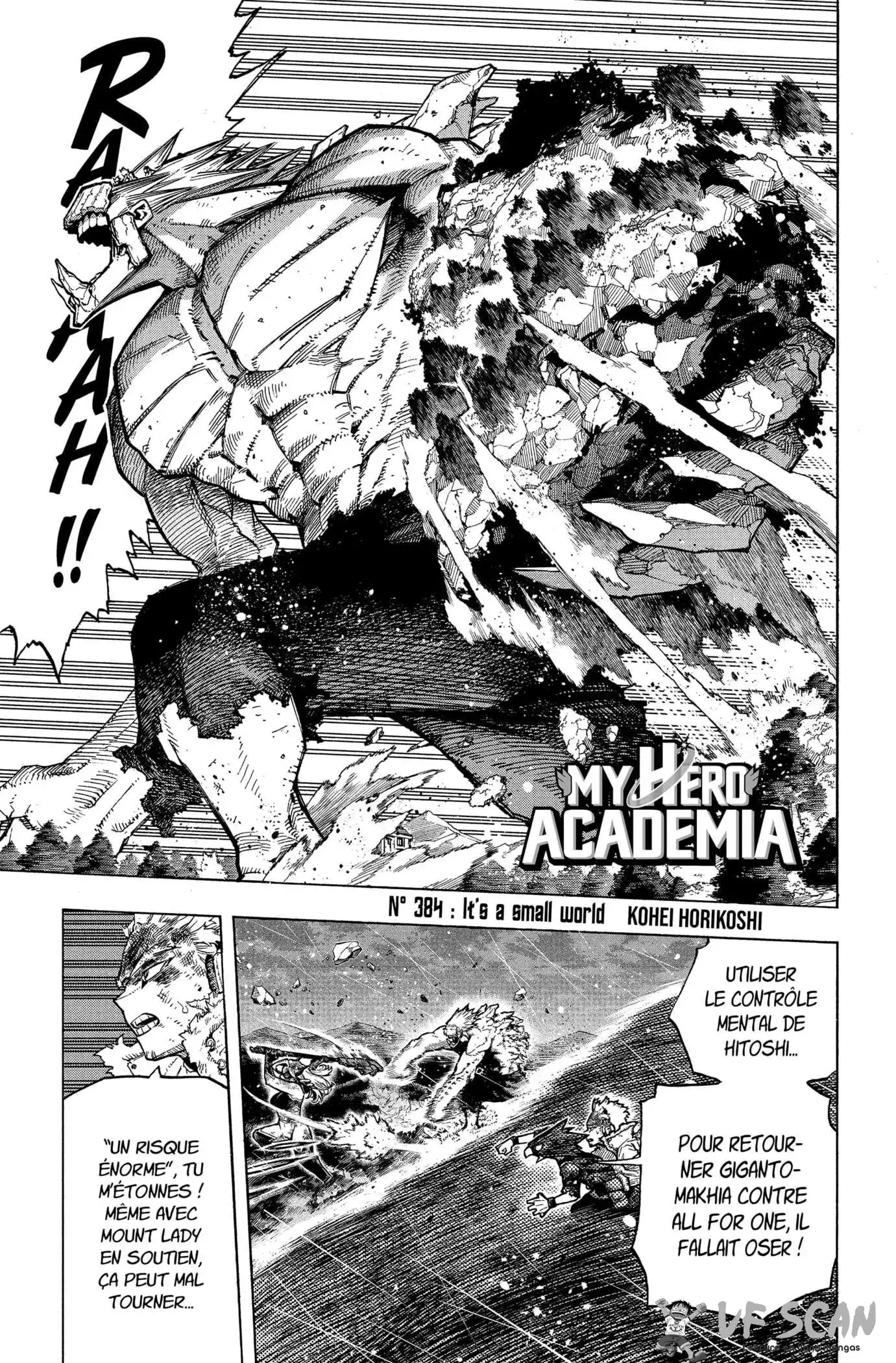 My Hero Academia 384 page 1