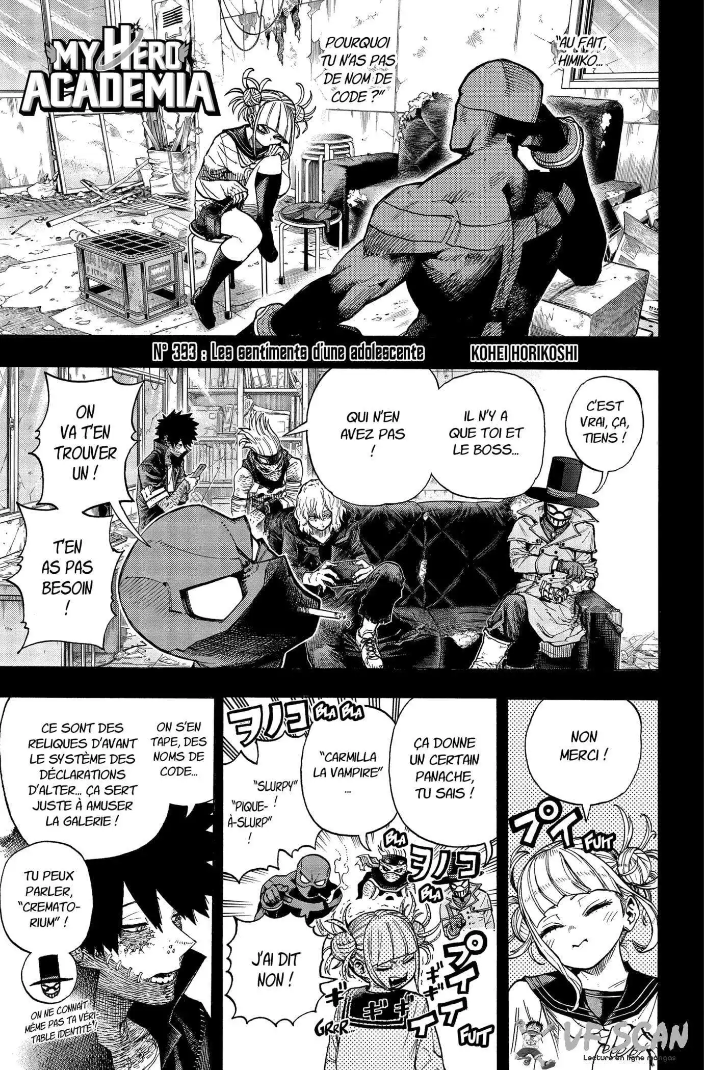My Hero Academia 393 page 1
