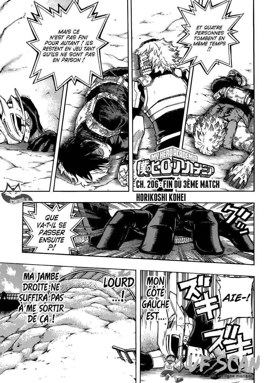 My Hero Academia 206 page 1