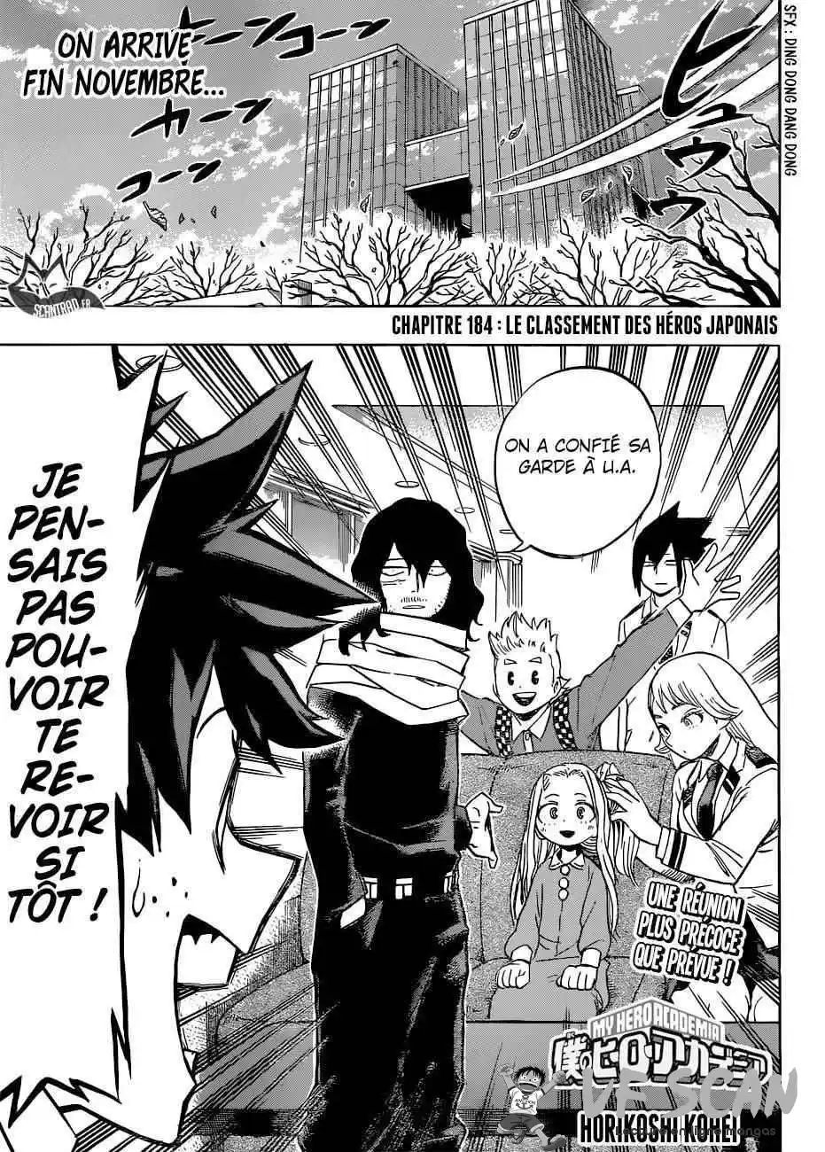 My Hero Academia 184 page 1