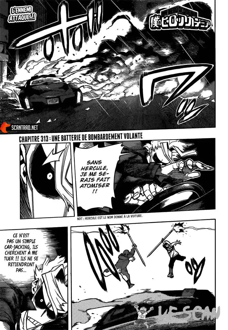 My Hero Academia 313 page 1