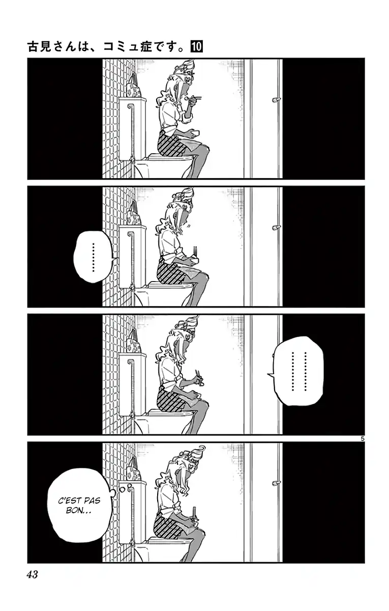 Komi-san wa Commu-shou desu. 132 page 6
