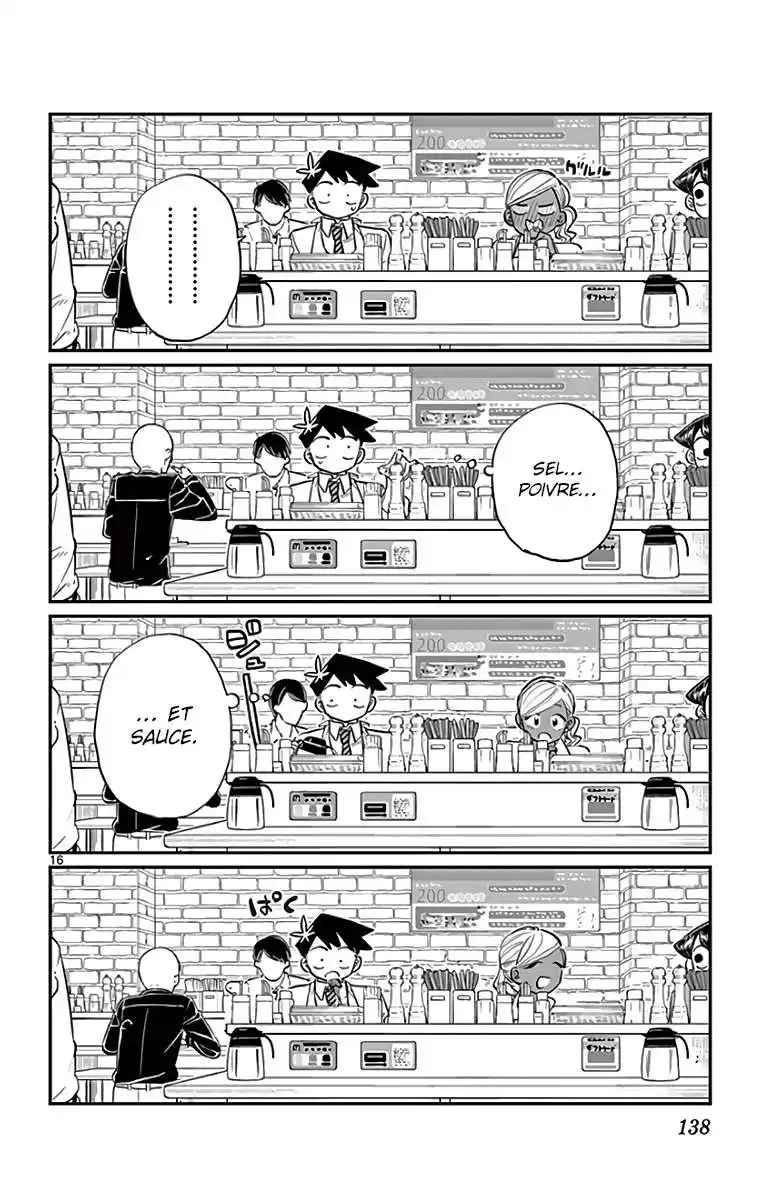 Komi-san wa Commu-shou desu. 139 page 17