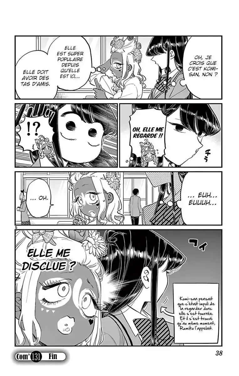 Komi-san wa Commu-shou desu. 131 page 6