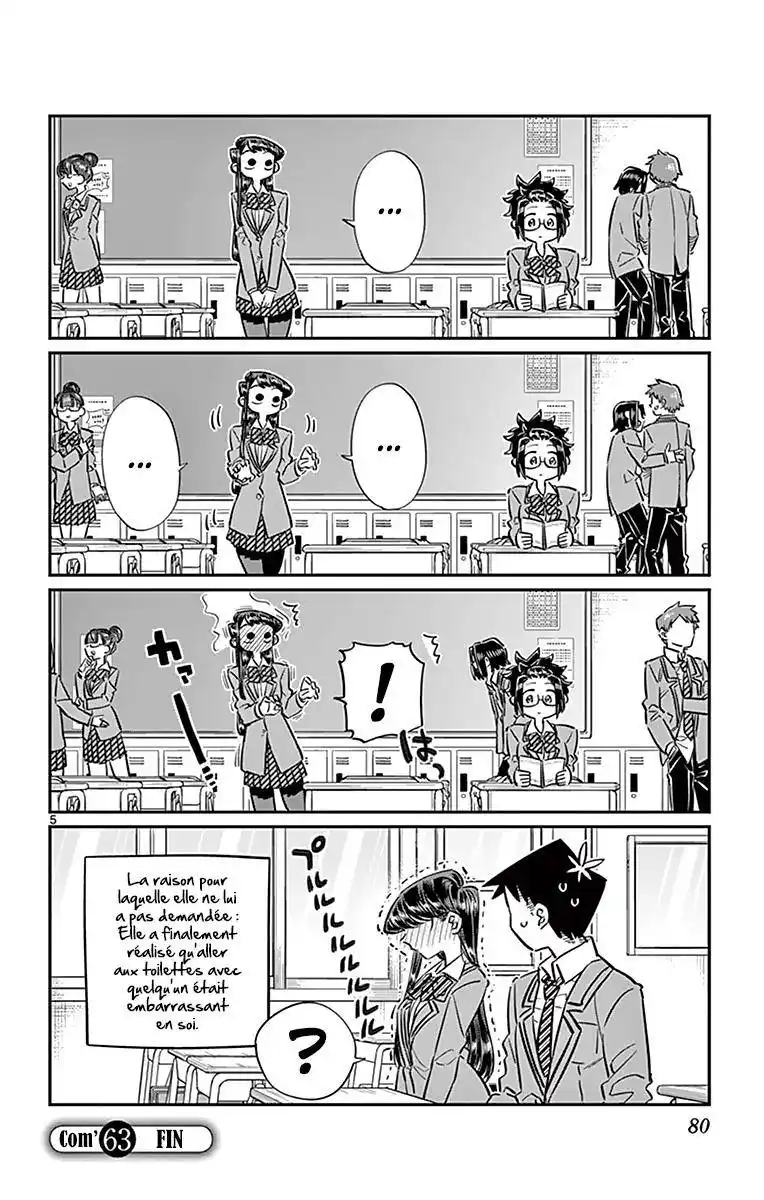 Komi-san wa Commu-shou desu. 63 page 6