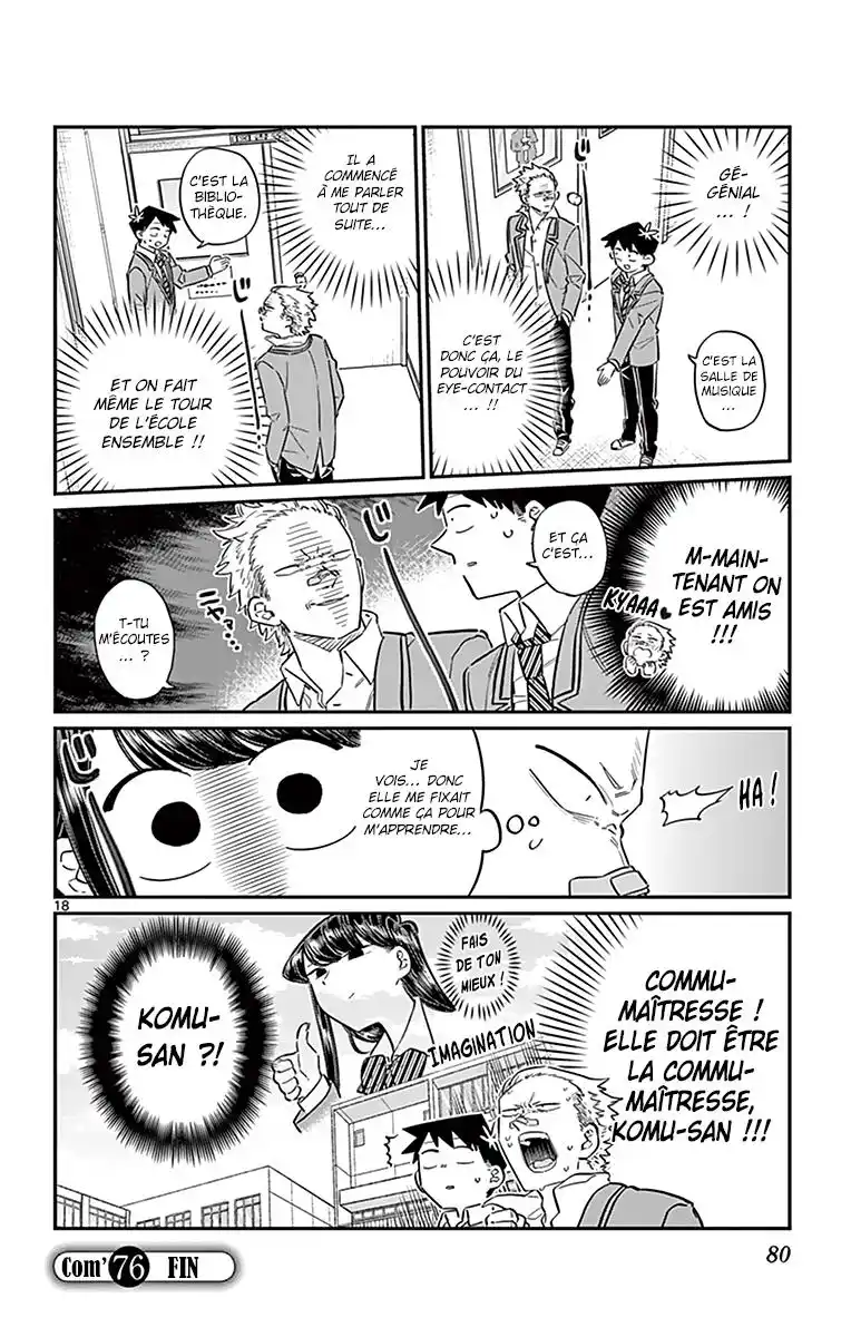 Komi-san wa Commu-shou desu. 76 page 20