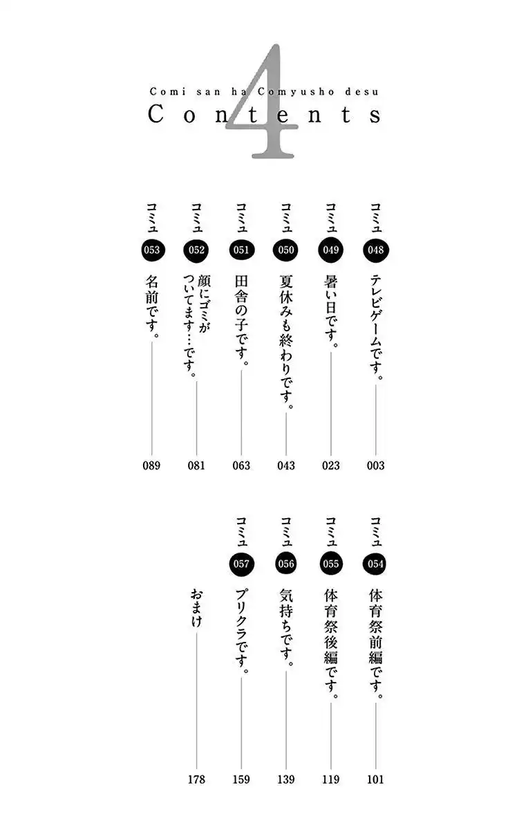 Komi-san wa Commu-shou desu. 48 page 4