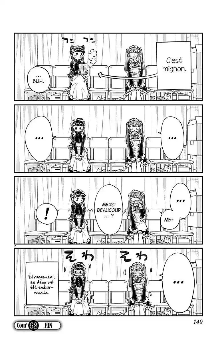 Komi-san wa Commu-shou desu. 68 page 8
