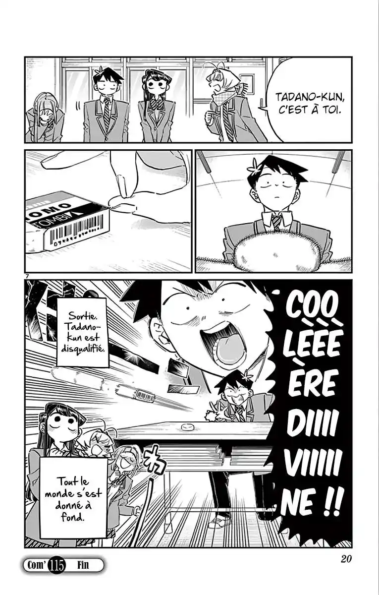 Komi-san wa Commu-shou desu. 115 page 8