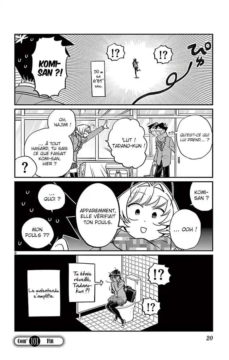Komi-san wa Commu-shou desu. 101 page 10