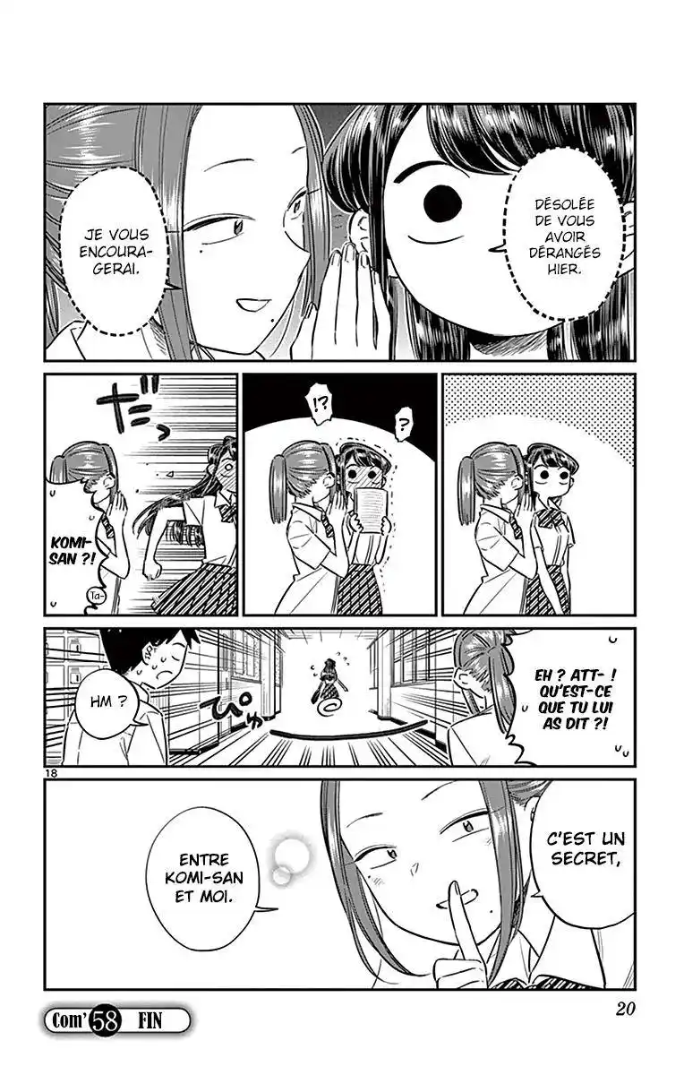 Komi-san wa Commu-shou desu. 58 page 22