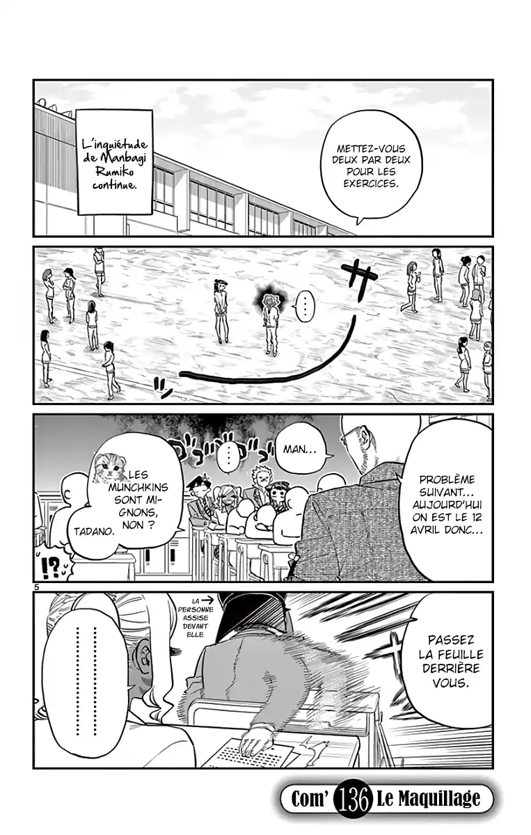 Komi-san wa Commu-shou desu. 136 page 2