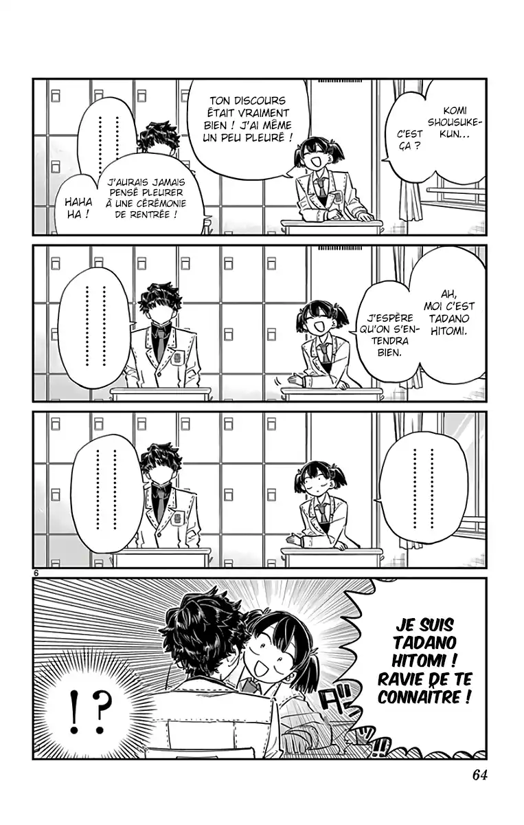 Komi-san wa Commu-shou desu. 133 page 8