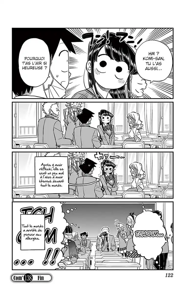 Komi-san wa Commu-shou desu. 138 page 9