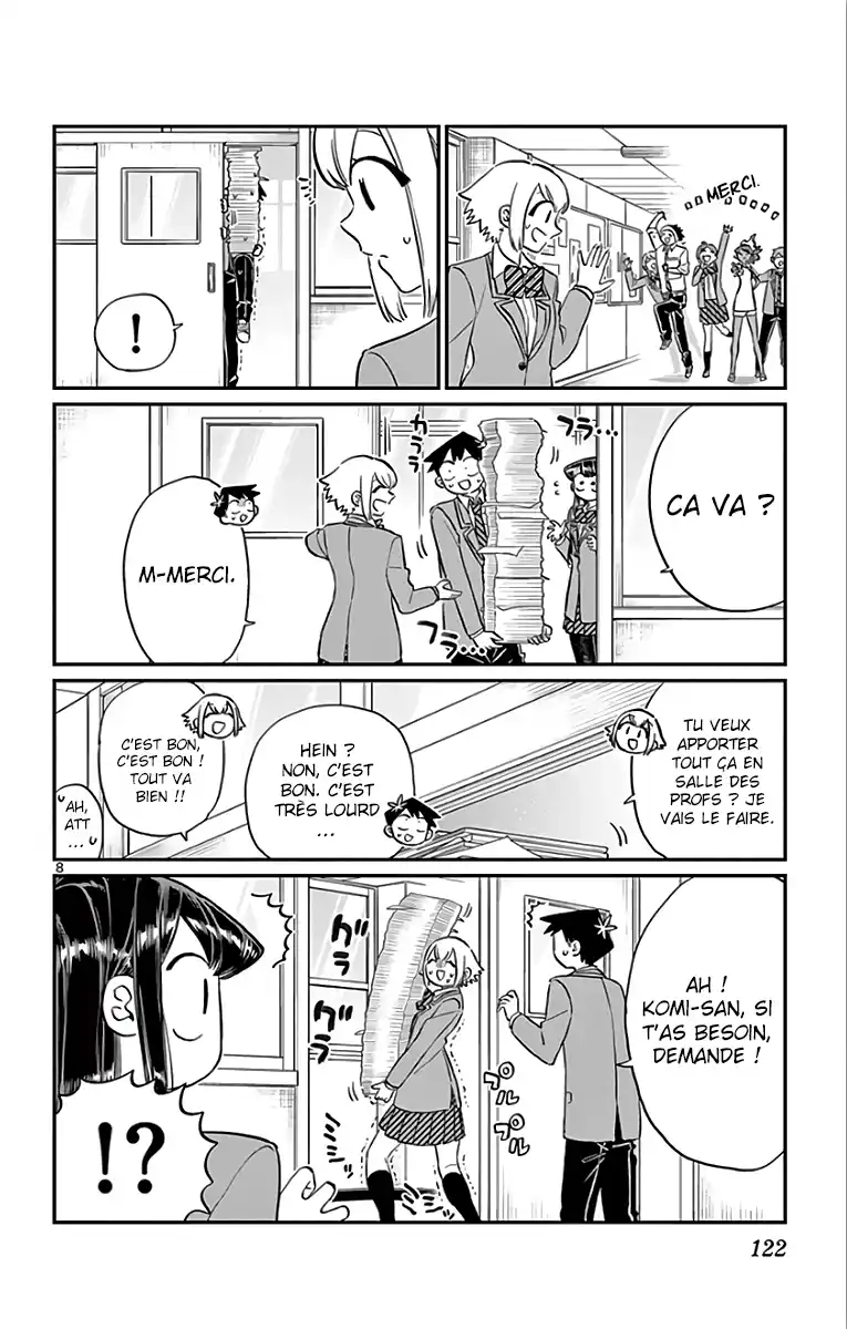 Komi-san wa Commu-shou desu. 122 page 9