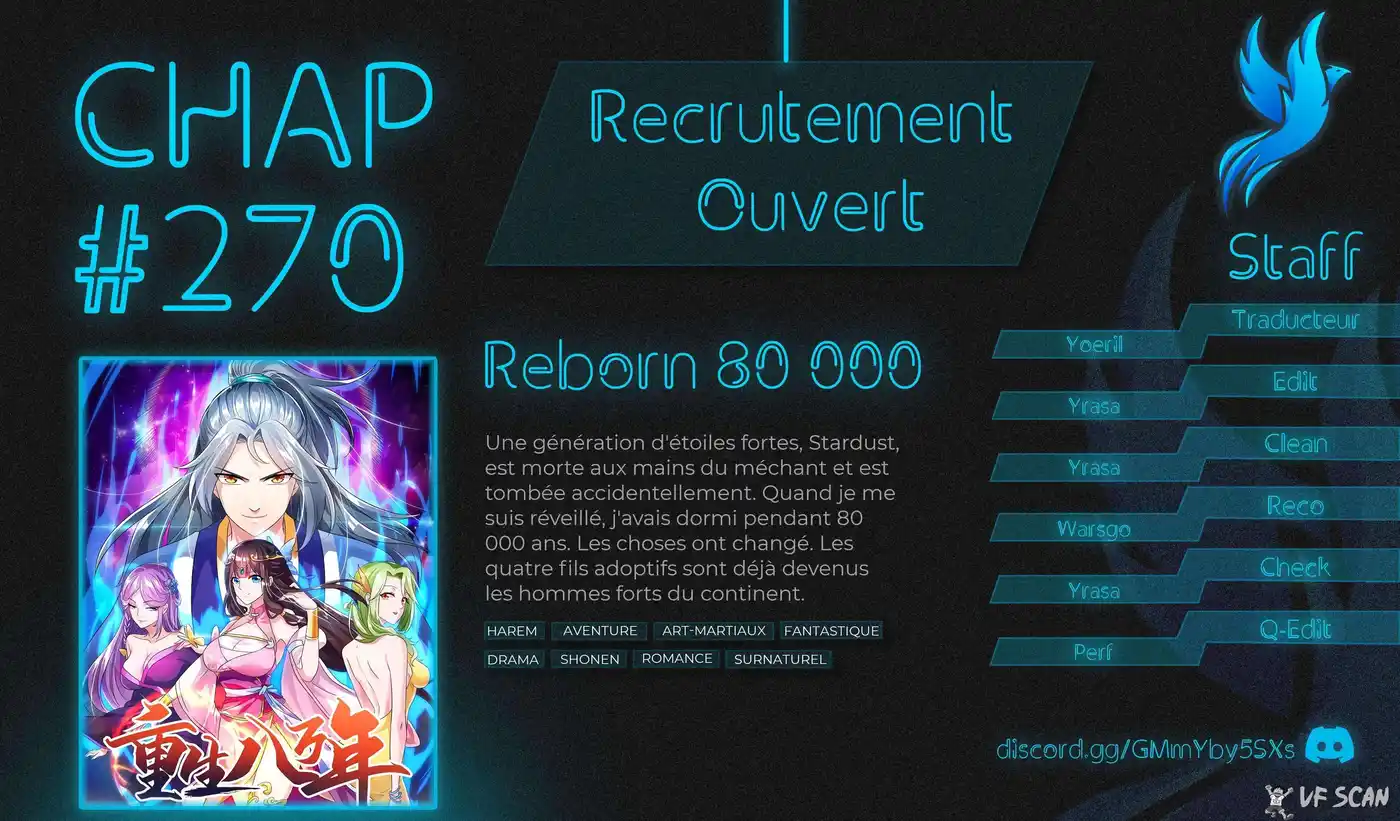 Reborn 80,000 Years 270 page 1
