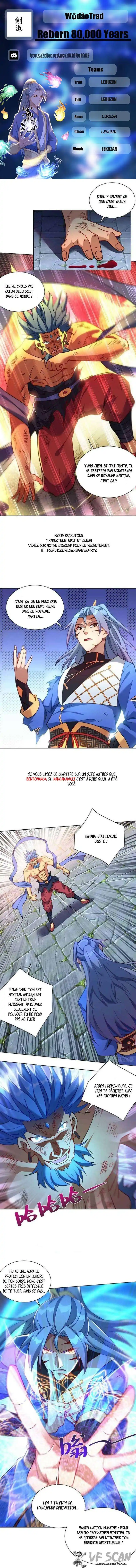 Reborn 80,000 Years 284 page 1