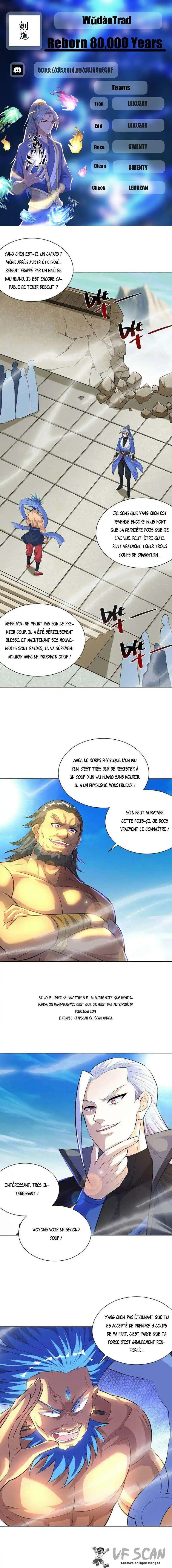 Reborn 80,000 Years 279 page 1