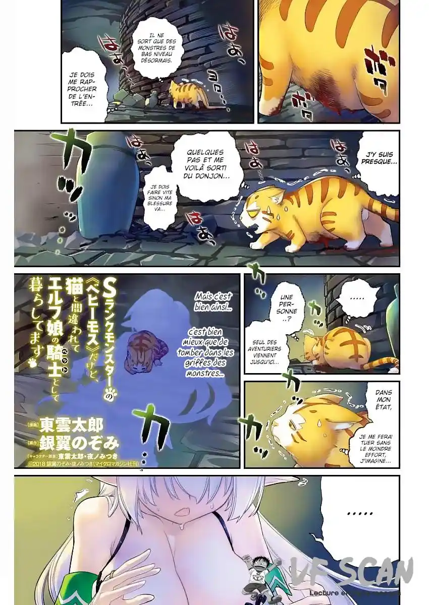 S-Rank Monster no Behemoth Dakedo, Neko to Machigawarete Erufu Musume no Kishi (Pet) Toshite Kurashitemasu 1 page 1