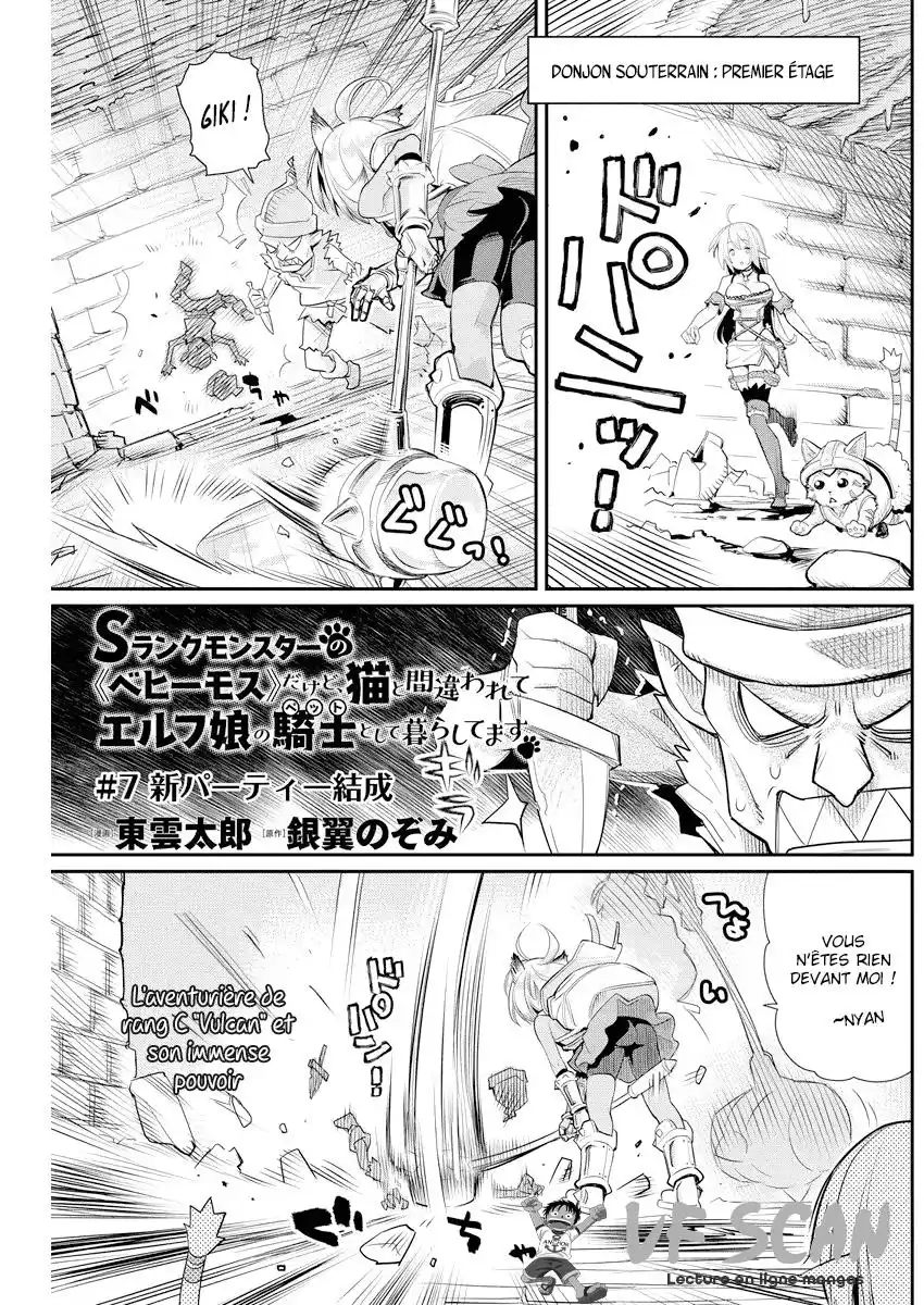 S-Rank Monster no Behemoth Dakedo, Neko to Machigawarete Erufu Musume no Kishi (Pet) Toshite Kurashitemasu 7 page 1