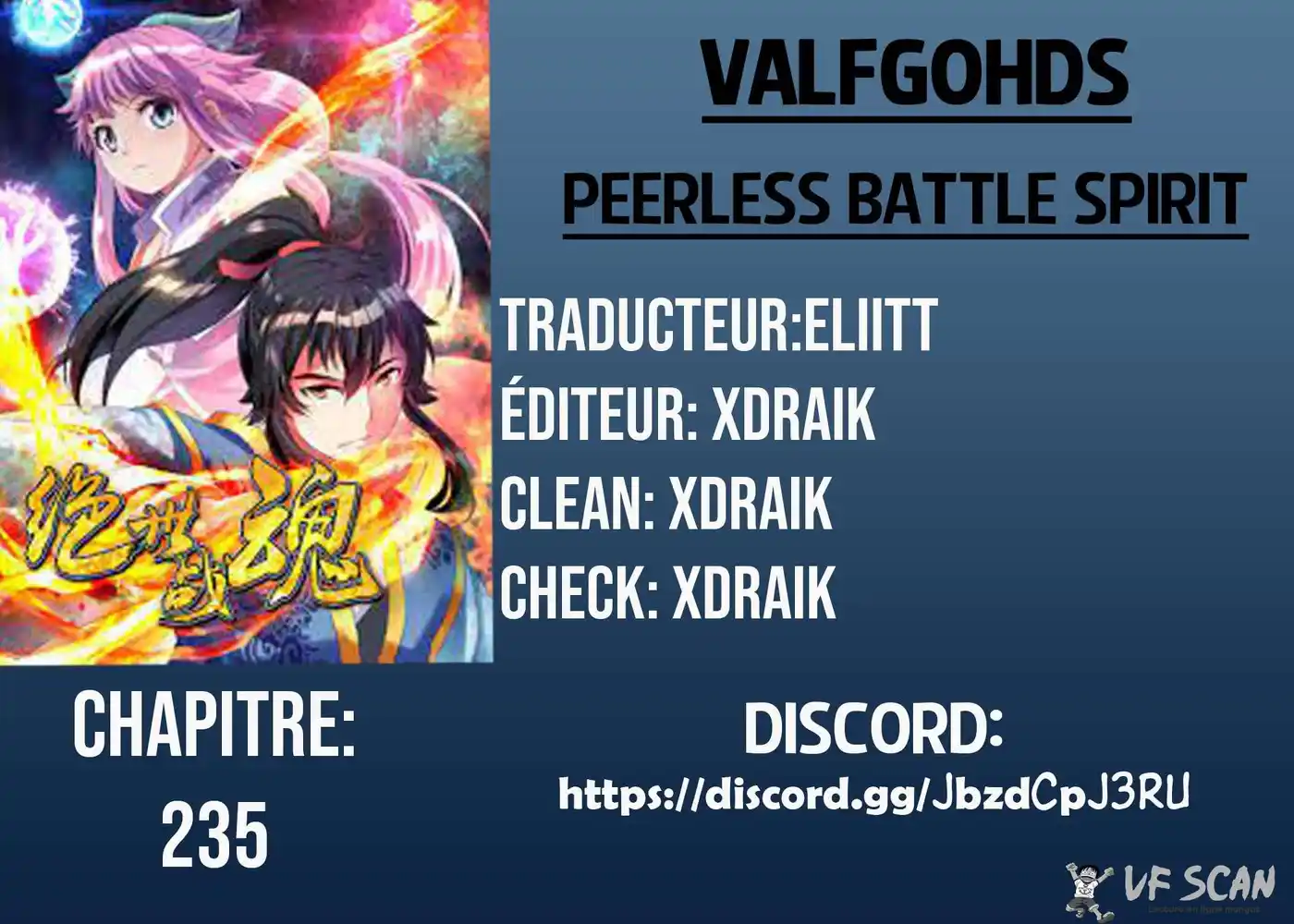 Peerless Battle Spirit 235 page 1