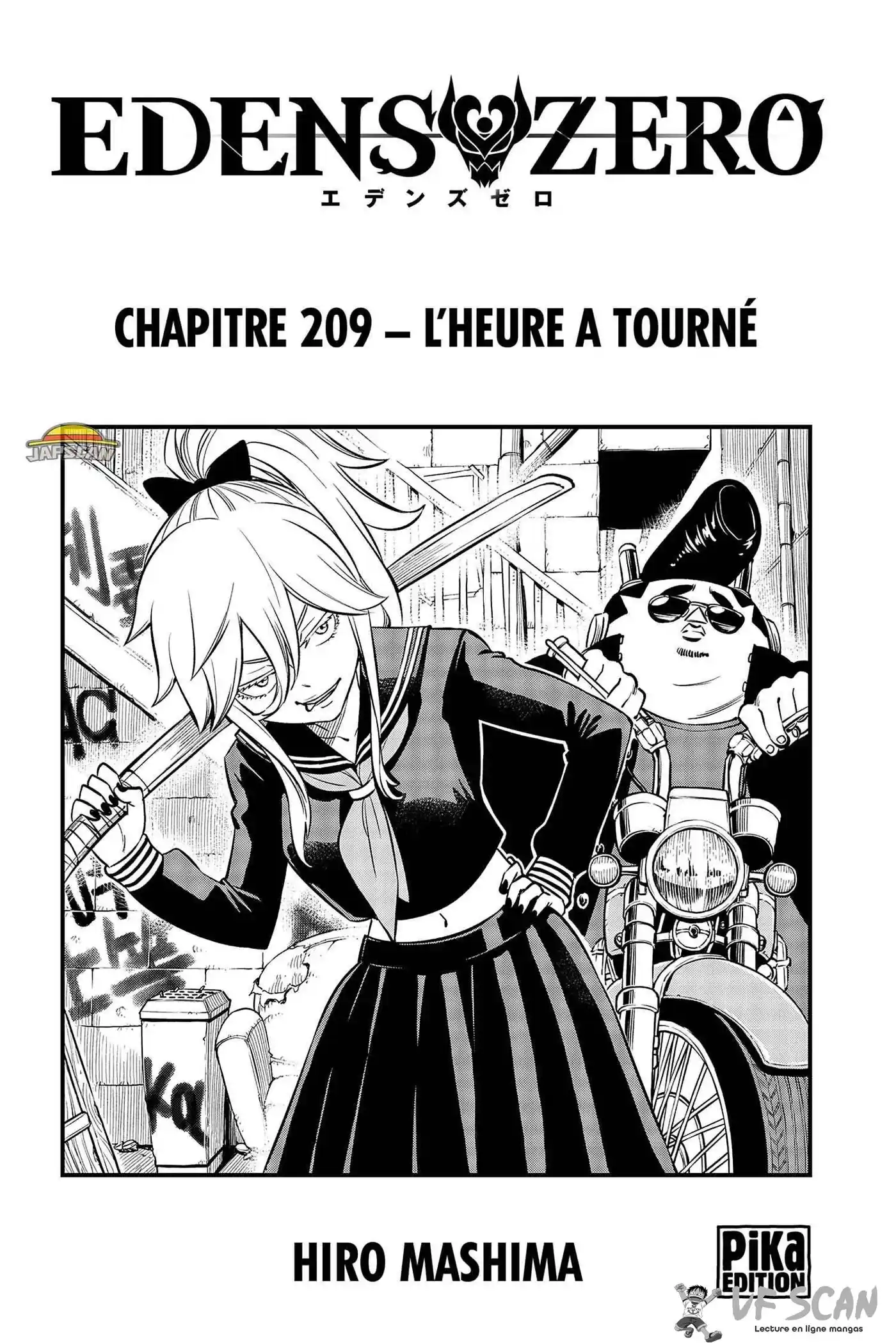 Eden’s Zero 209 page 1