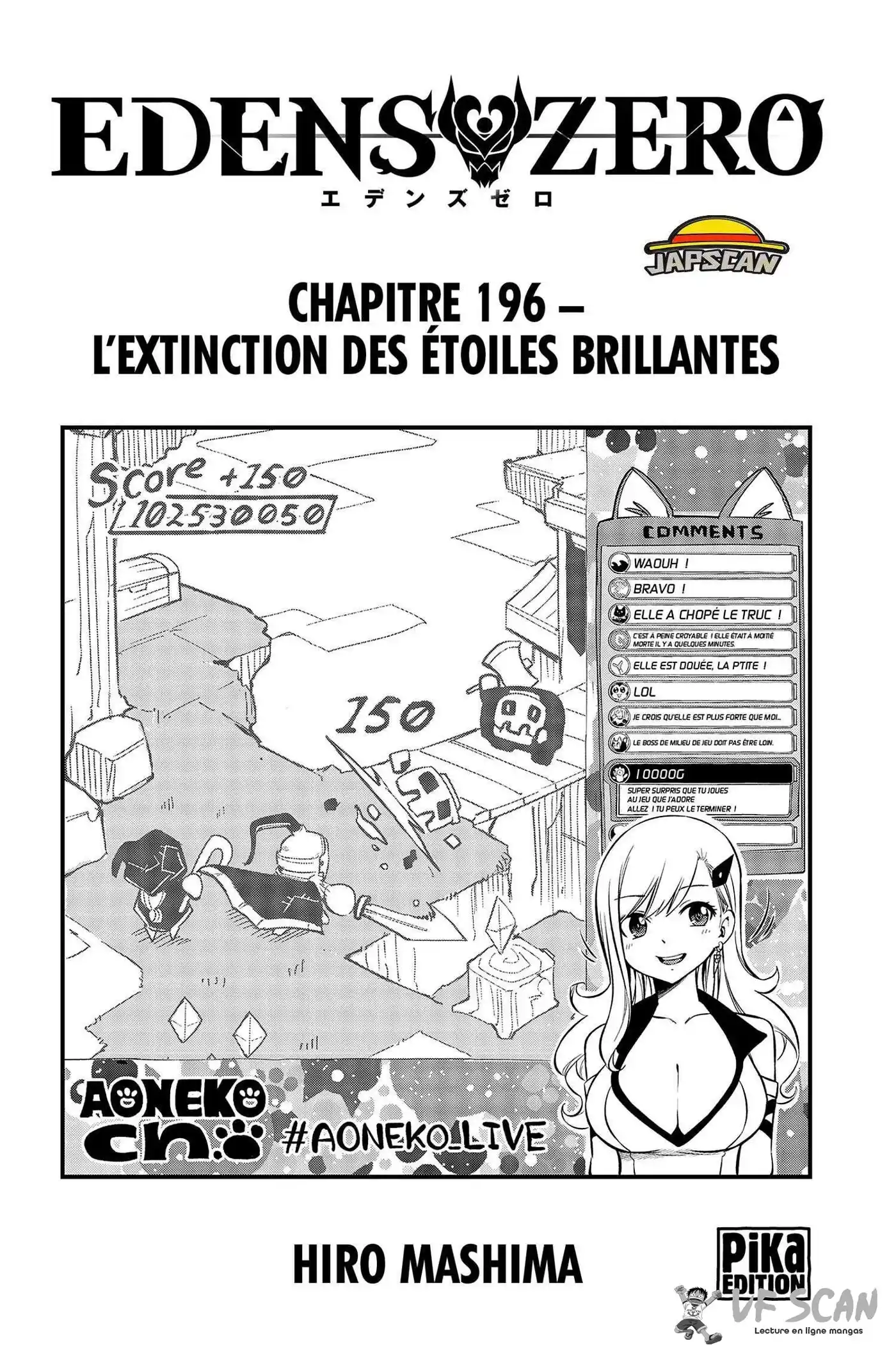 Eden’s Zero 196 page 1