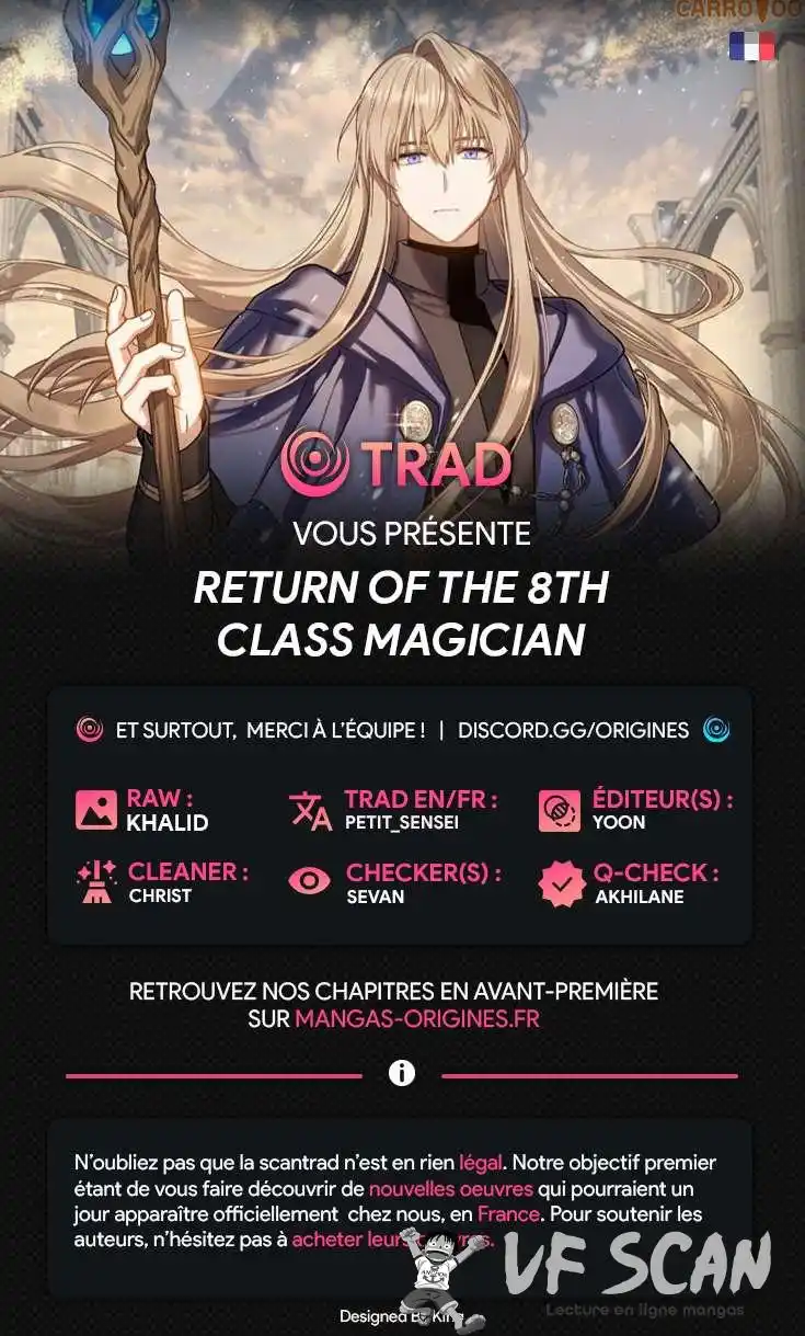 Return of the 8th class Magician 60 page 1