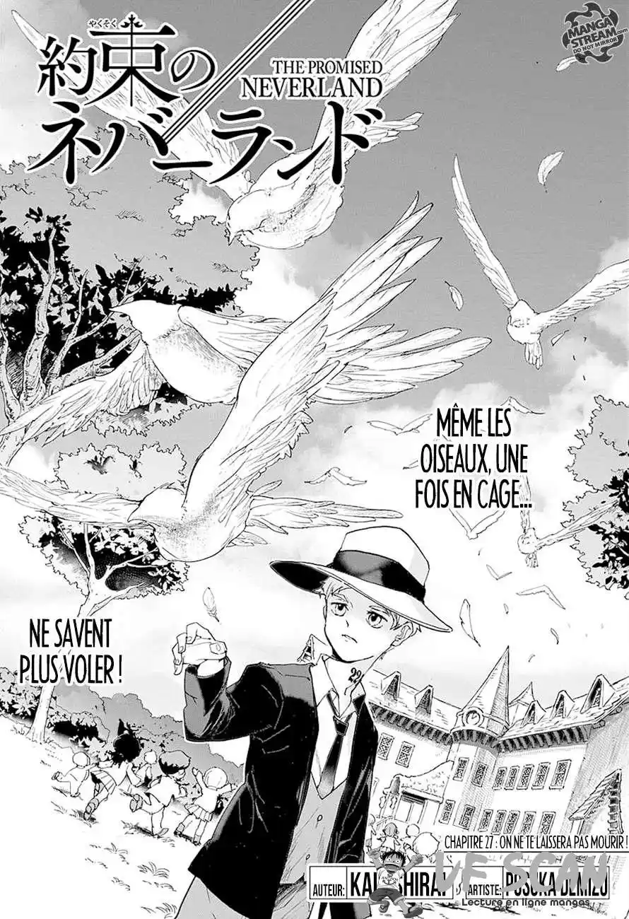 The Promised neverland 27 page 1