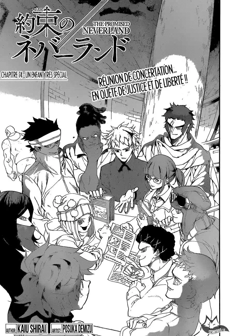 The Promised neverland 74 page 3