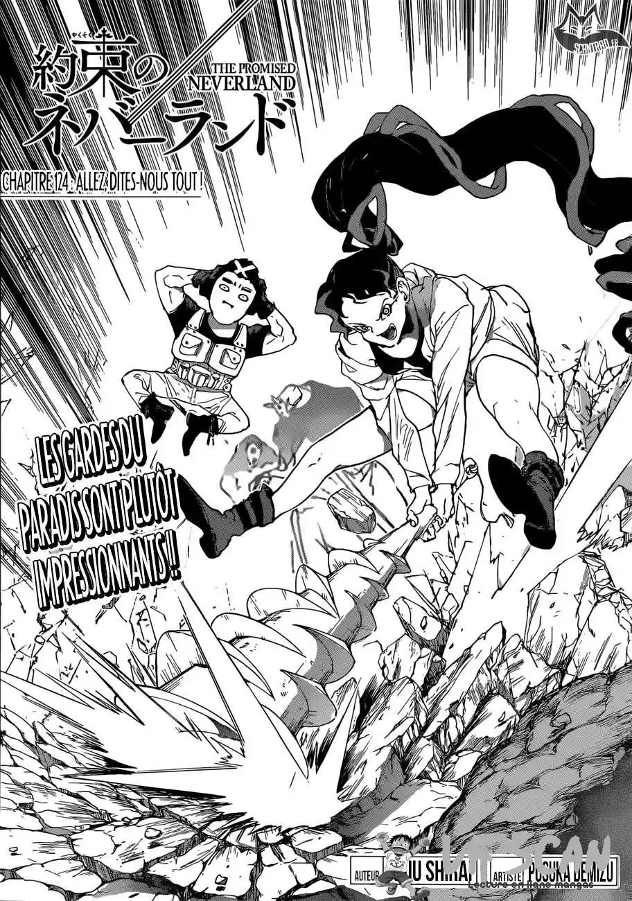 The Promised neverland 124 page 1