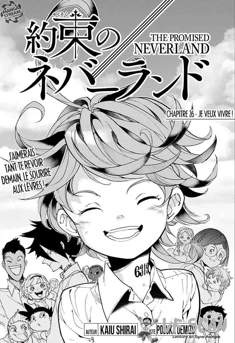 The Promised neverland 26 page 1