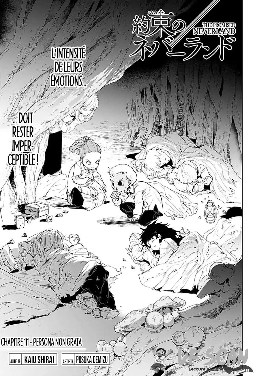 The Promised neverland 111 page 1