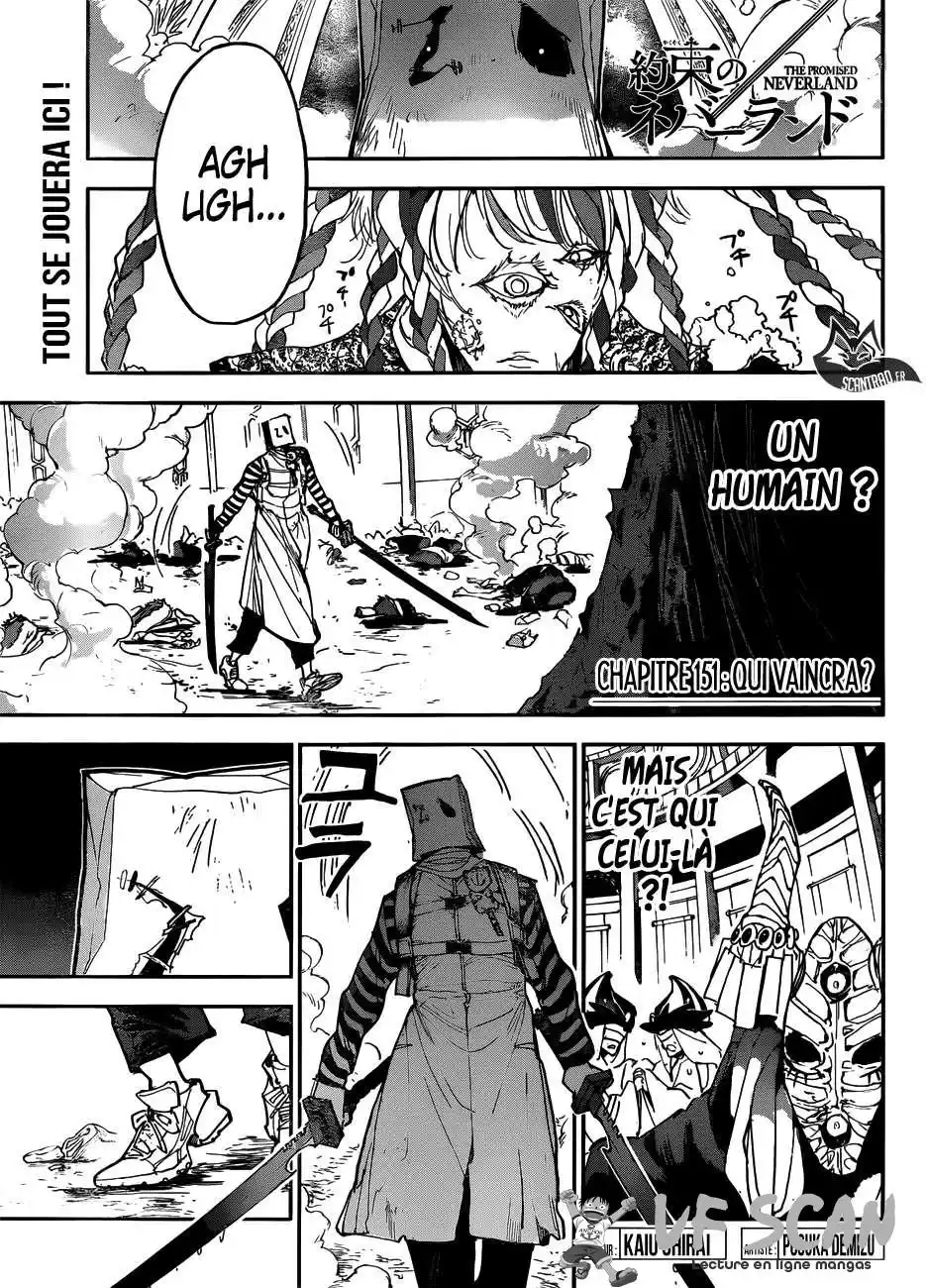 The Promised neverland 151 page 1