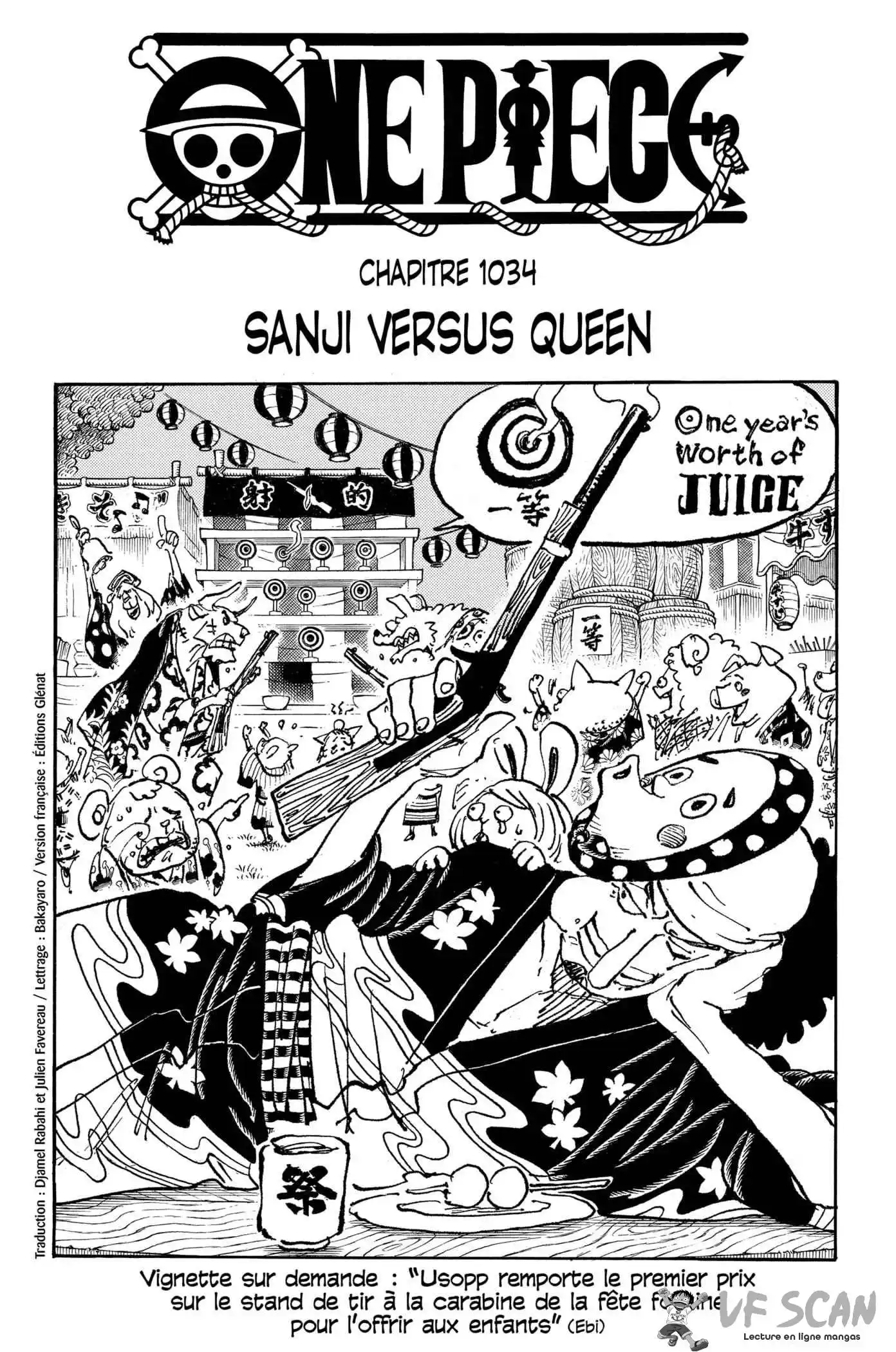 One Piece 1034 page 1