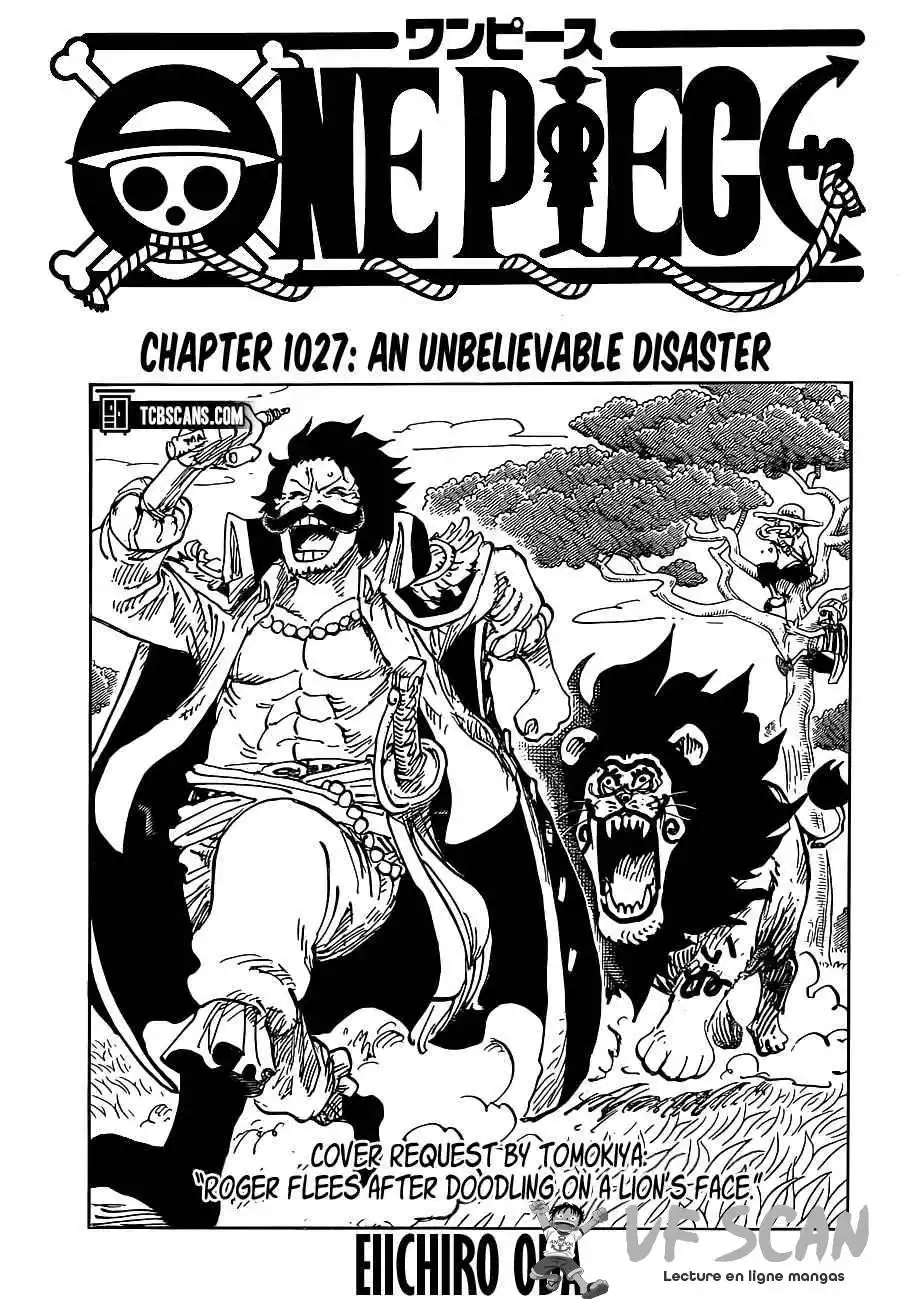 One Piece 1027 page 1