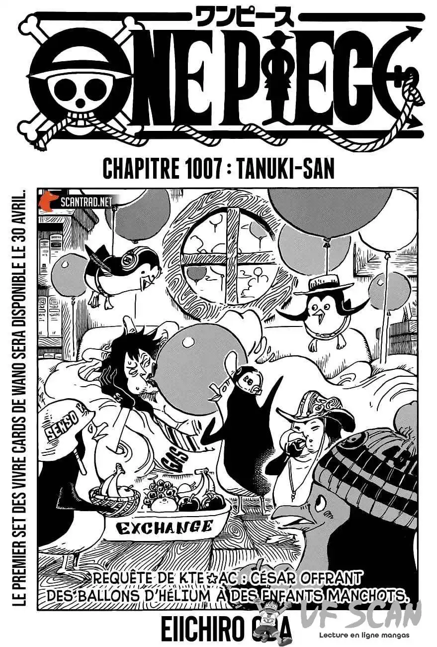 One Piece 1007 page 1