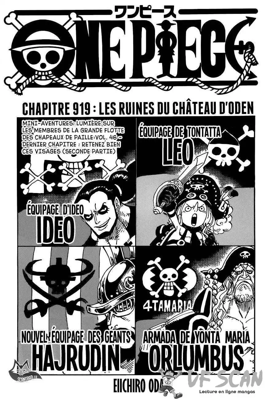 One Piece 919 page 1