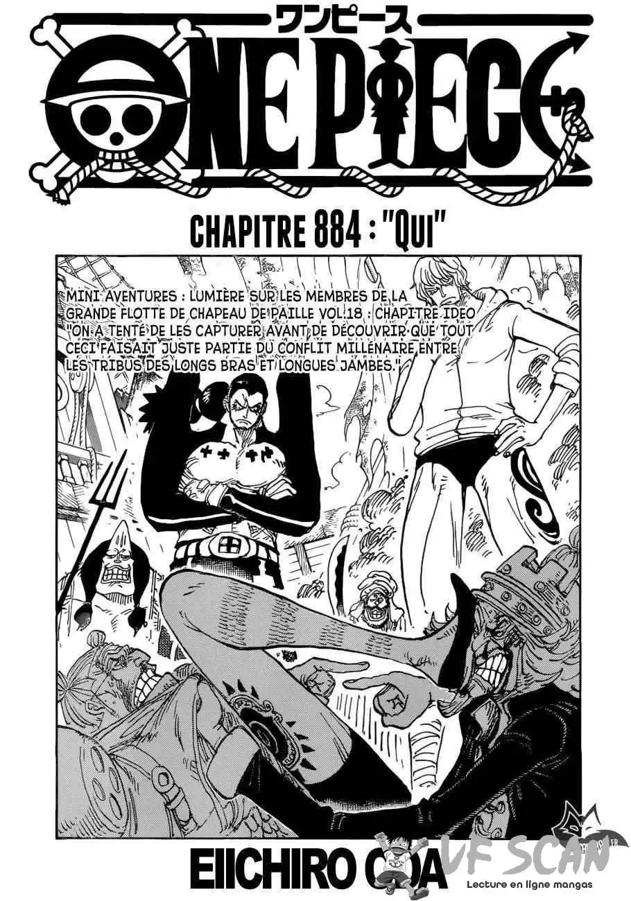 One Piece 884 page 1