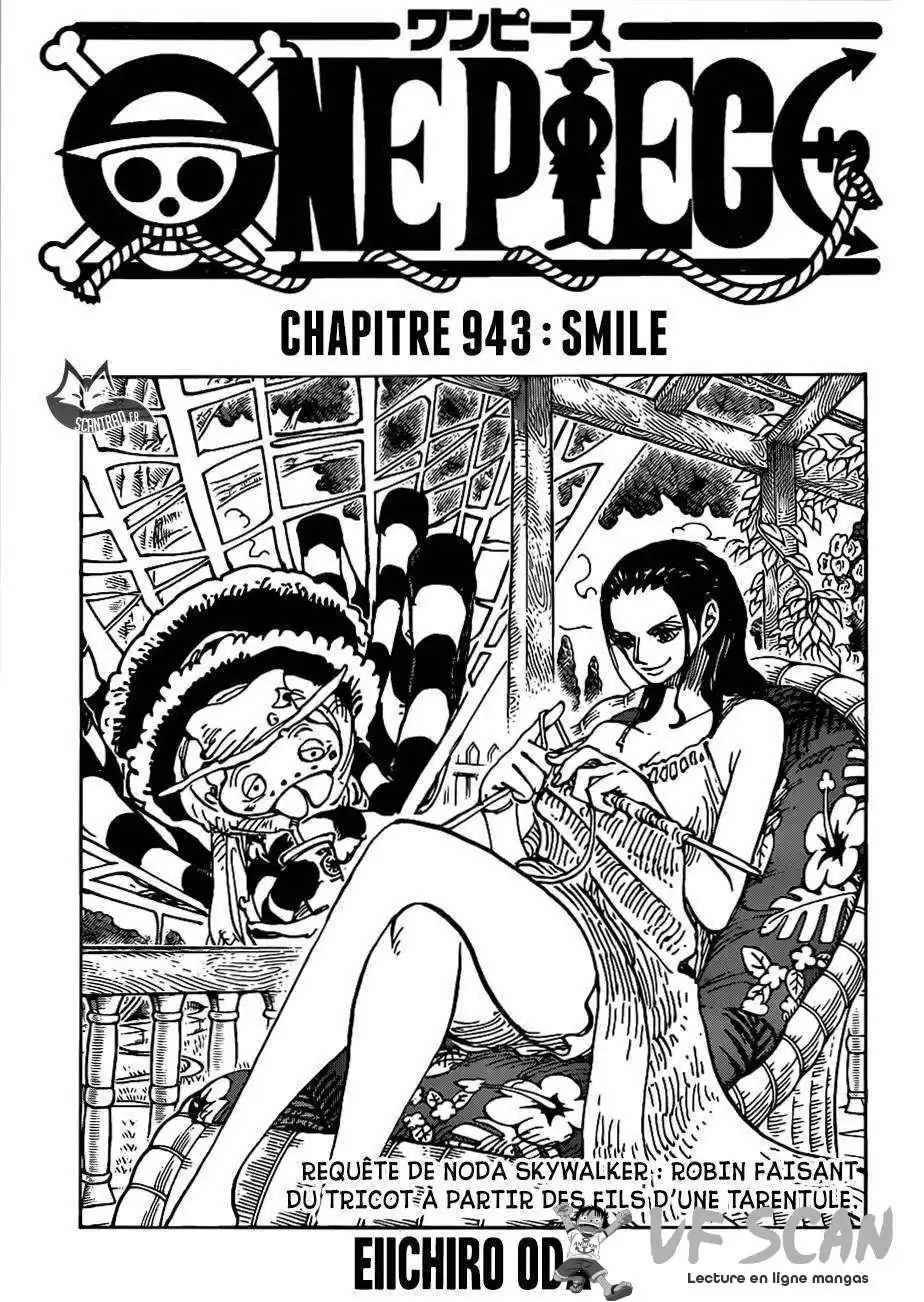 One Piece 943 page 1