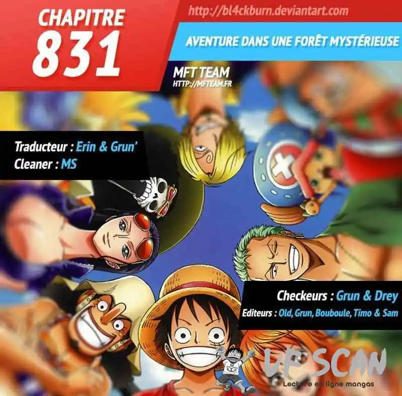 One Piece 831 page 1