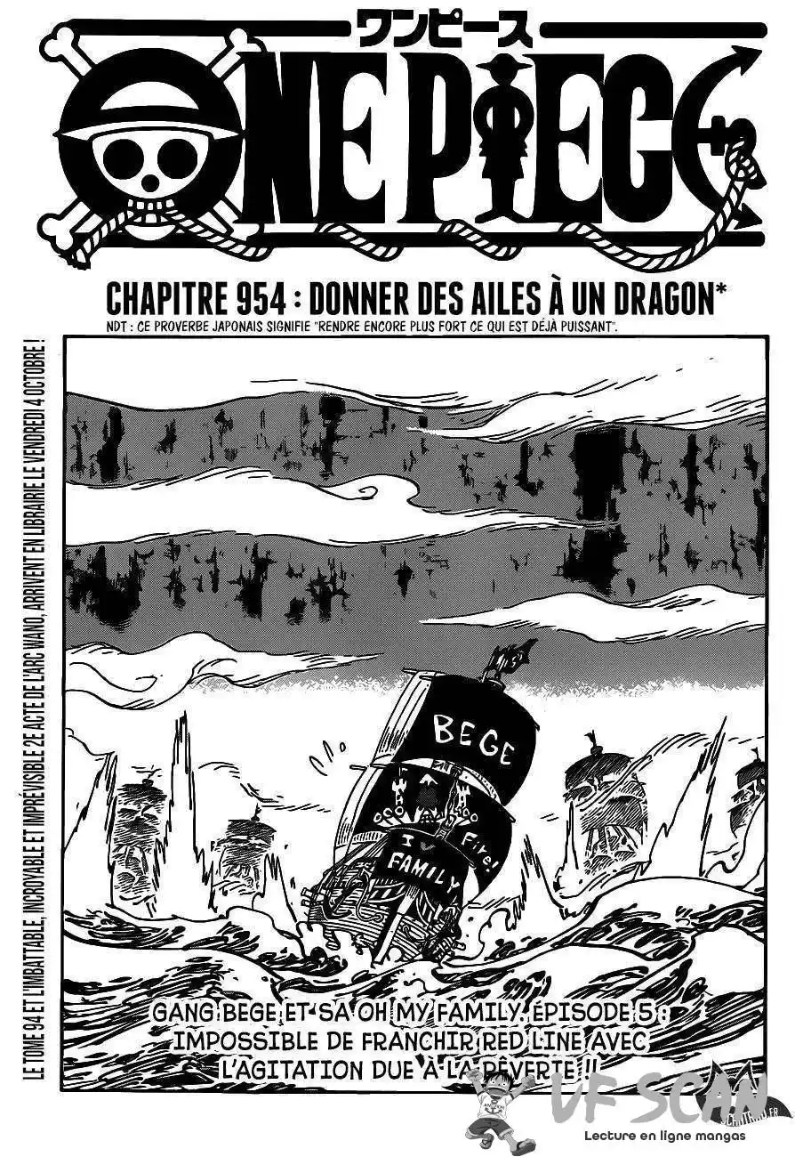 One Piece 954 page 1