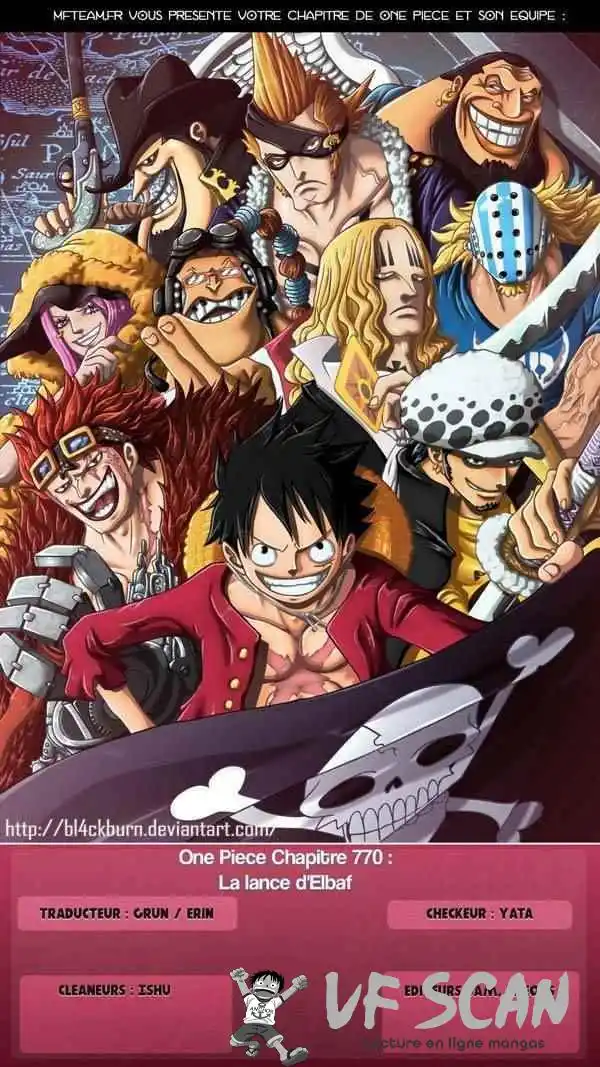 One Piece 770 page 1