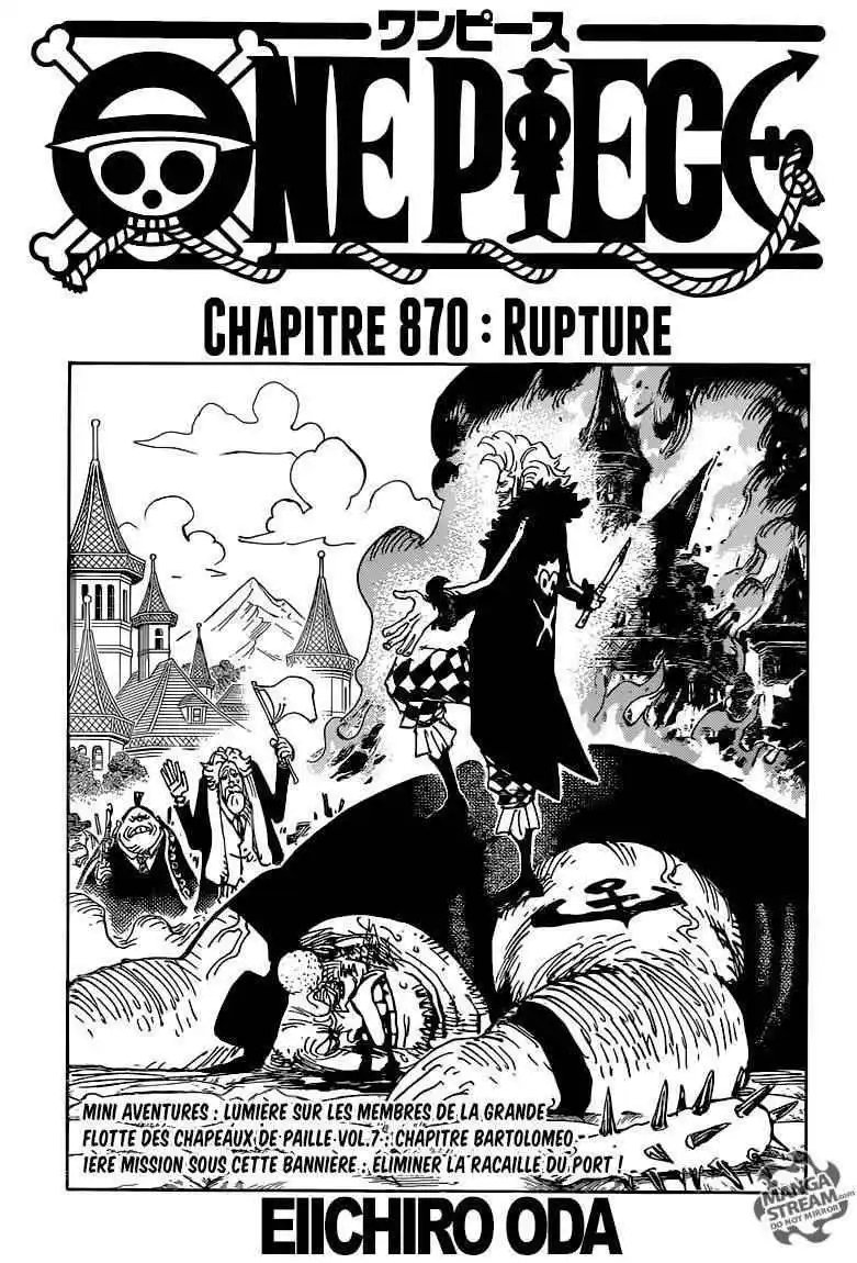 One Piece 870 page 2
