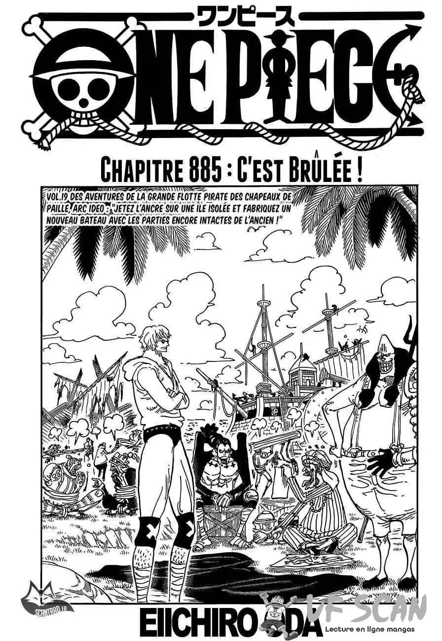 One Piece 885 page 1