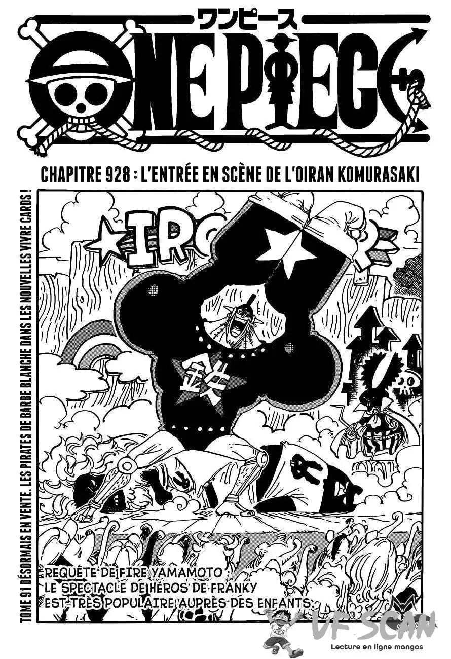 One Piece 928 page 1